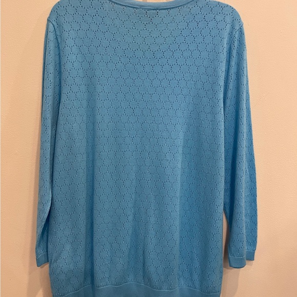 New Talbots Petites Light Cardigan Knit Sweater - Picture 7 of 8